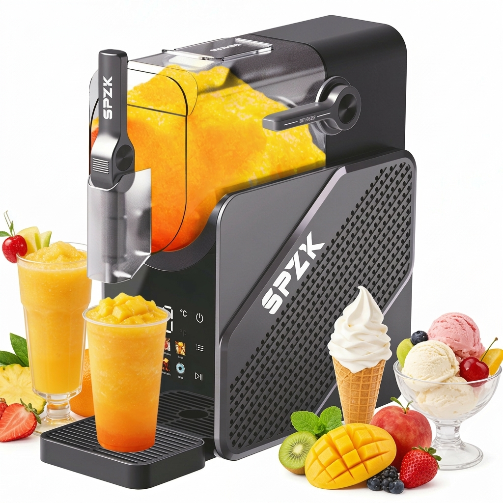 Machine à Granités & Milk-Shakes Maison | Sans Glace, 7 en 1