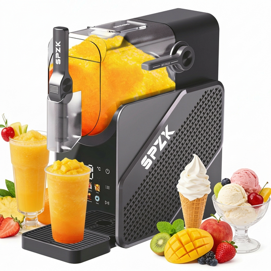 Machine à Granités & Milk-Shakes Maison | Sans Glace, 7 en 1