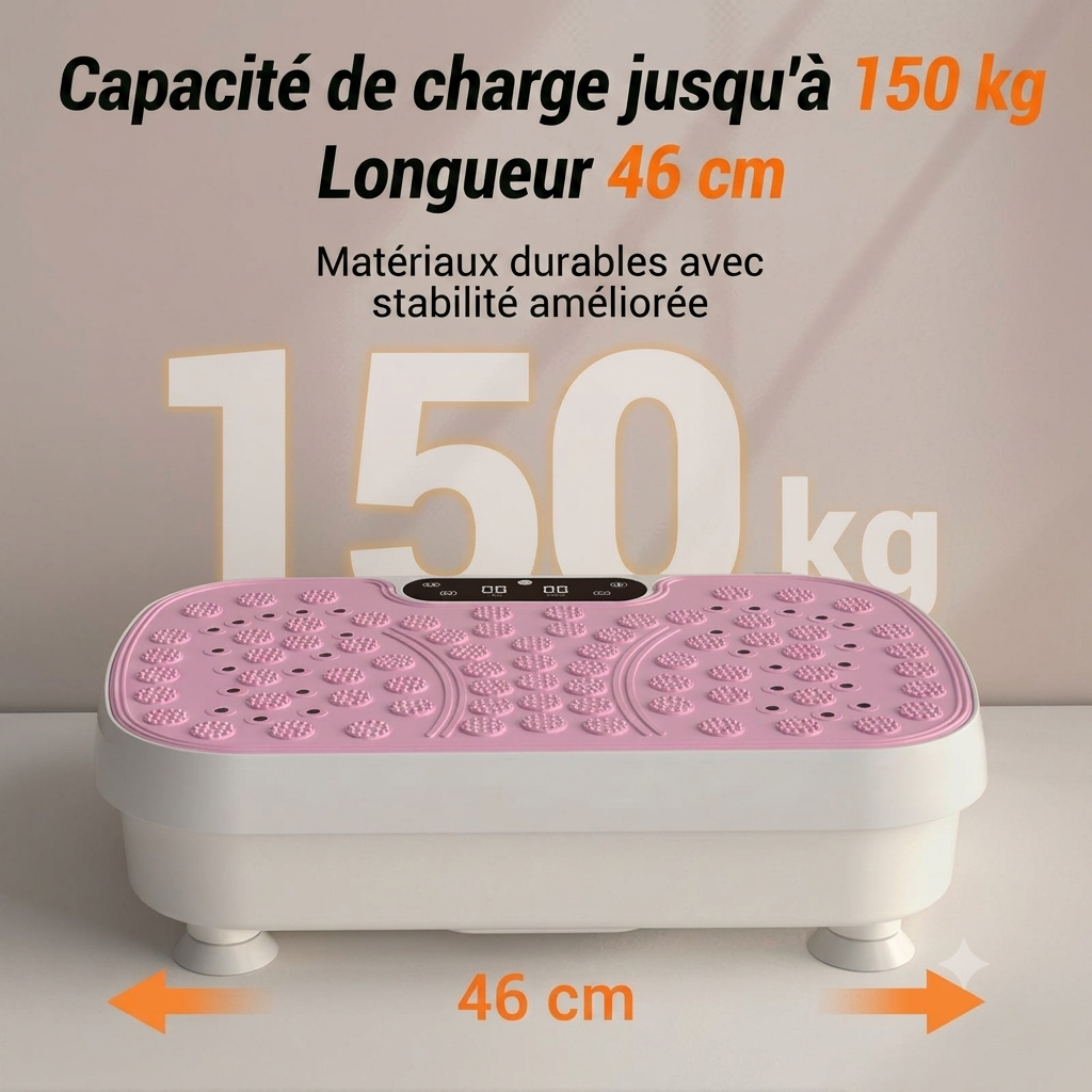 Plateforme Vibrante | Minceur & Drainage Lymphatique